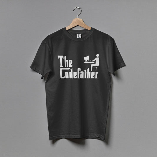 Жіноча футболка "The Codefather"