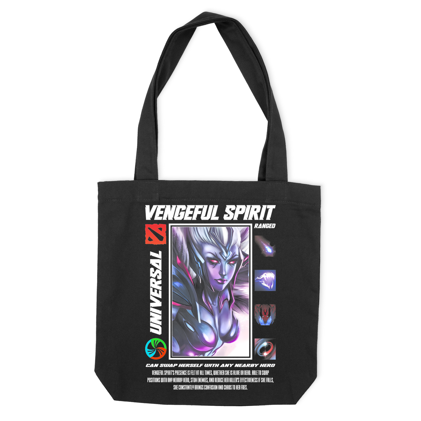 Еко сумка "VENGEFUL SPIRIT - HALFTONE" - Futboss