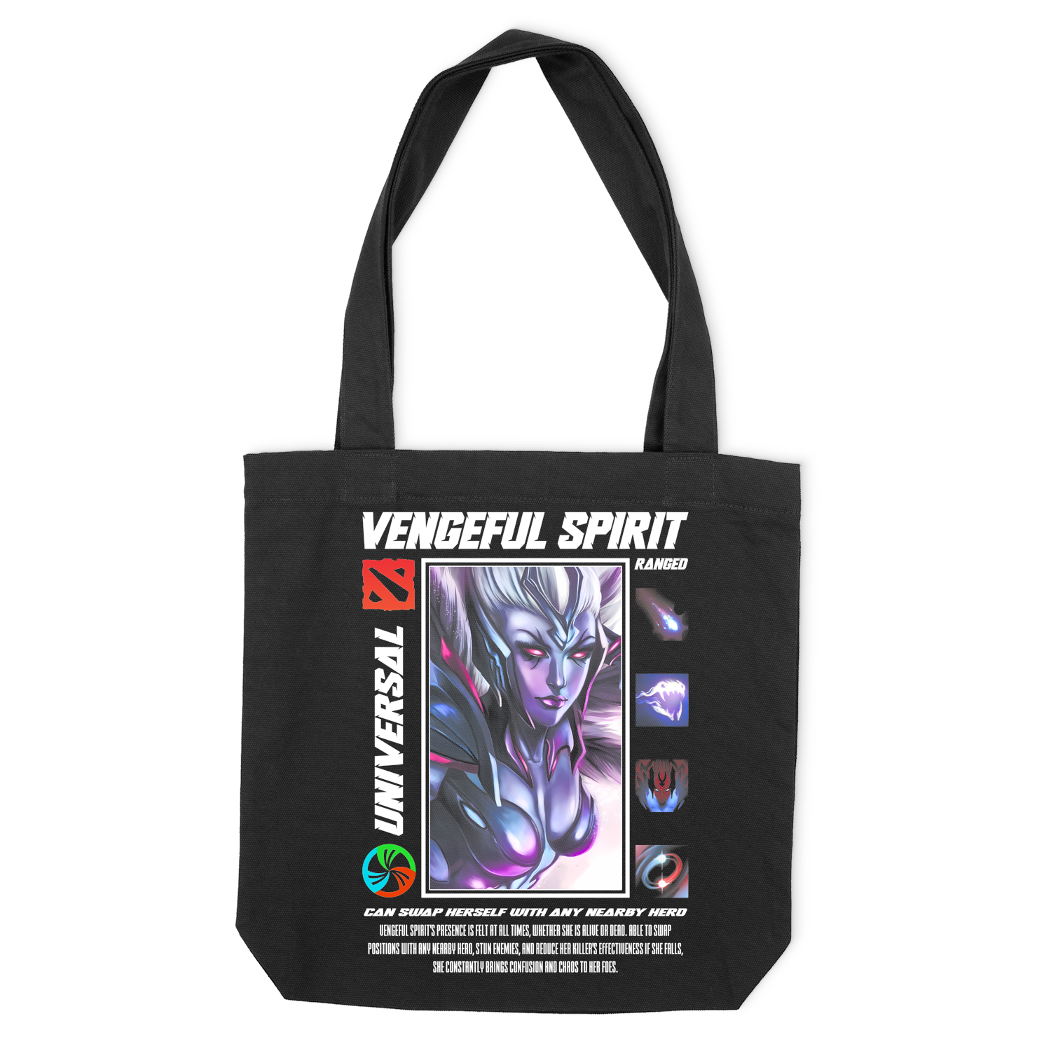 Еко сумка "VENGEFUL SPIRIT - HALFTONE" - Futboss