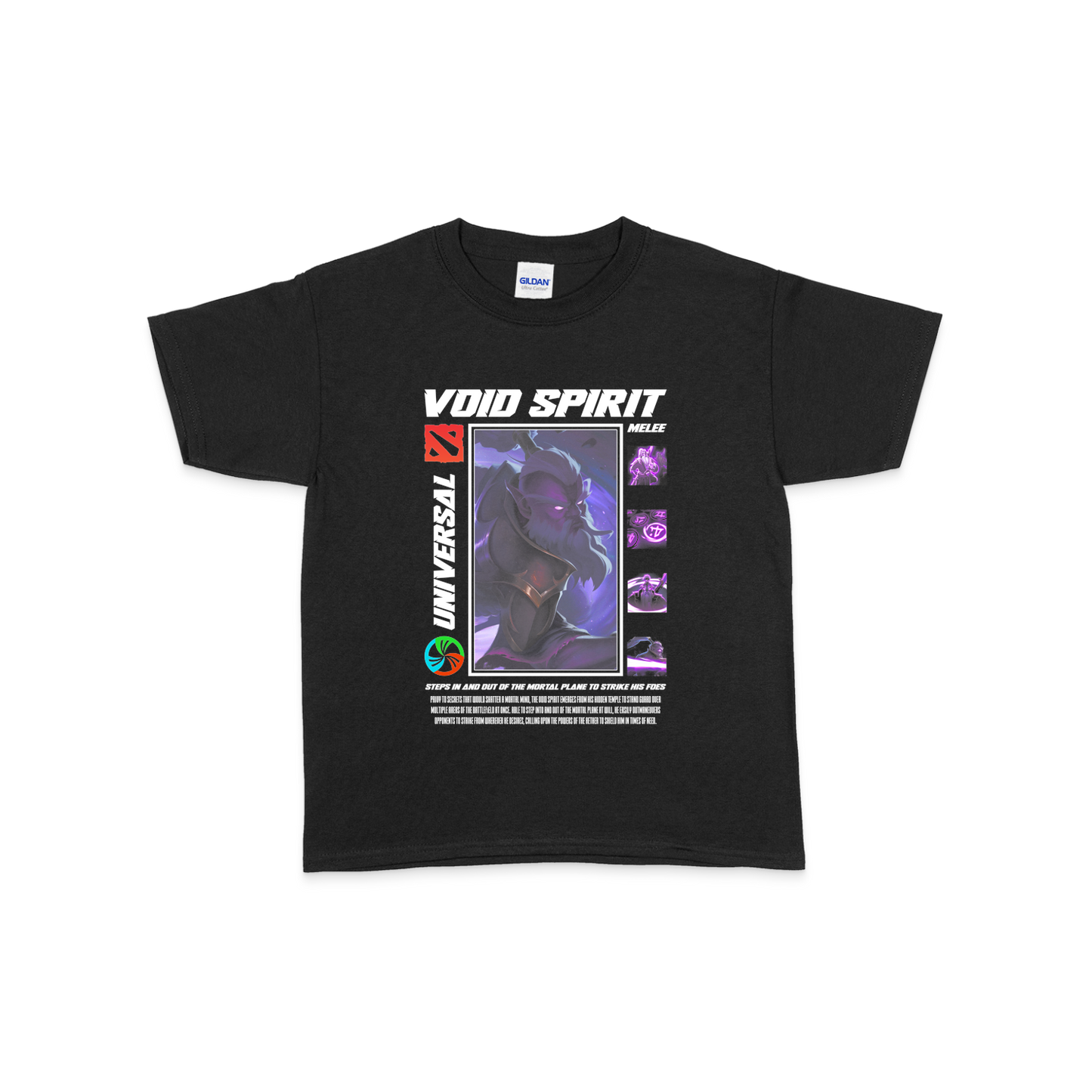 Дитяча футболка "VOID SPIRIT - HALFTONE" - Futboss