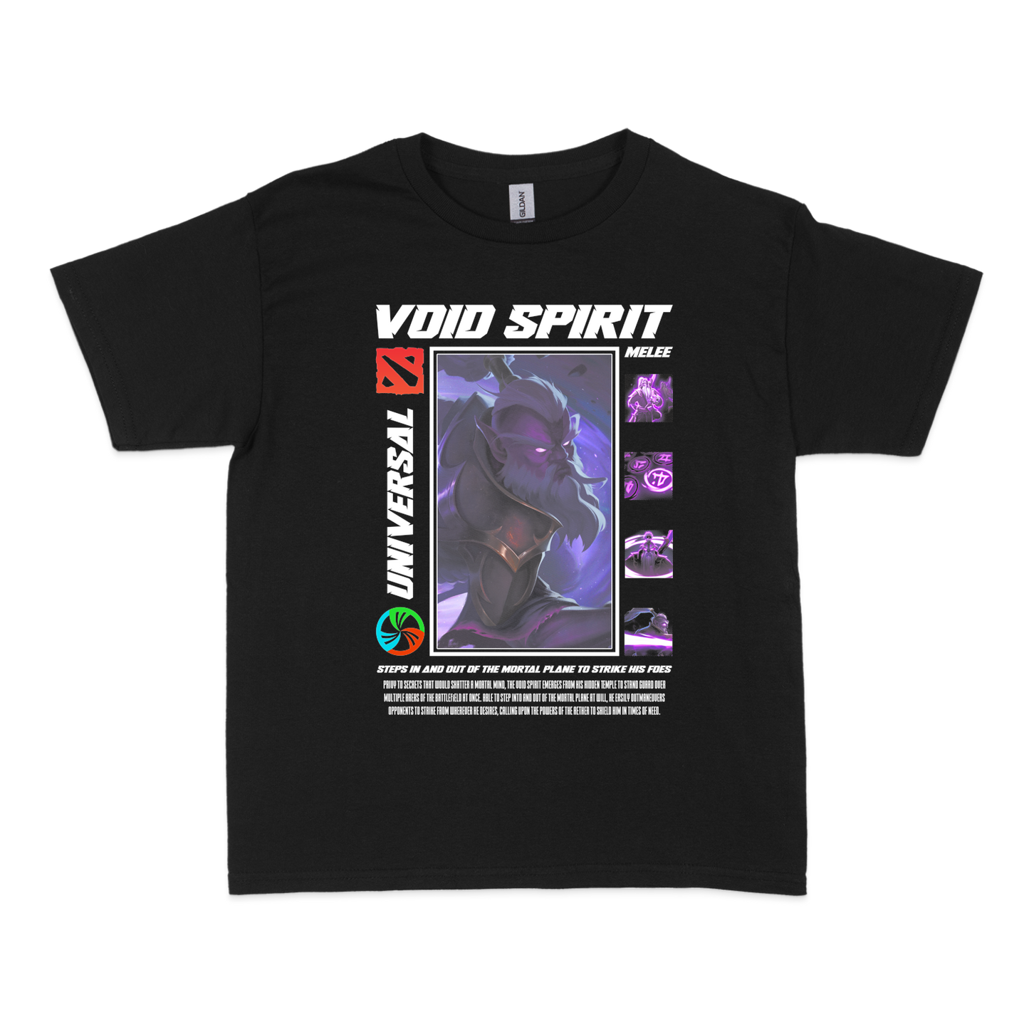 Чоловіча футболка "VOID SPIRIT - HALFTONE" - Futboss