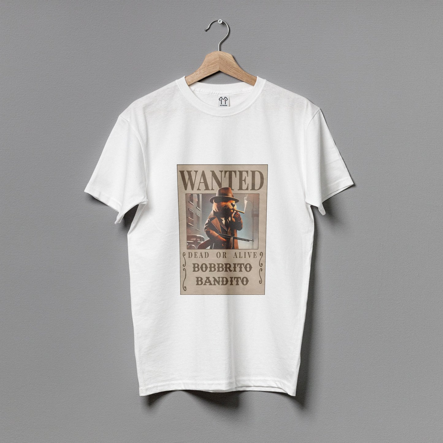 Чоловіча футболка "Wanted bobbrito bandito"