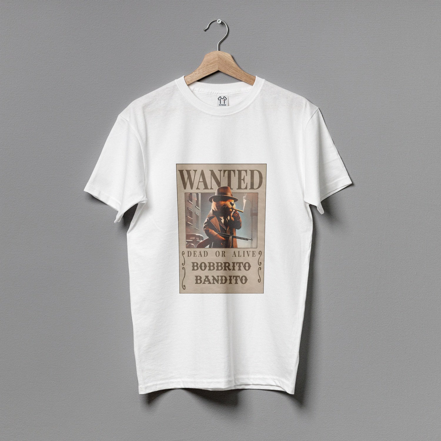 Чоловіча футболка "Wanted bobbrito bandito"