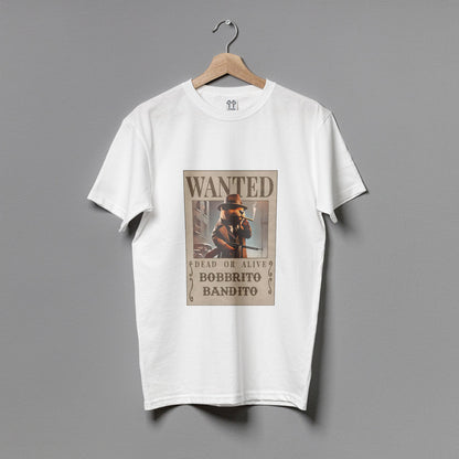 Чоловіча футболка "Wanted bobbrito bandito"