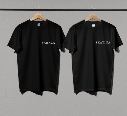 Парні футболки "Zaraza Skatina"