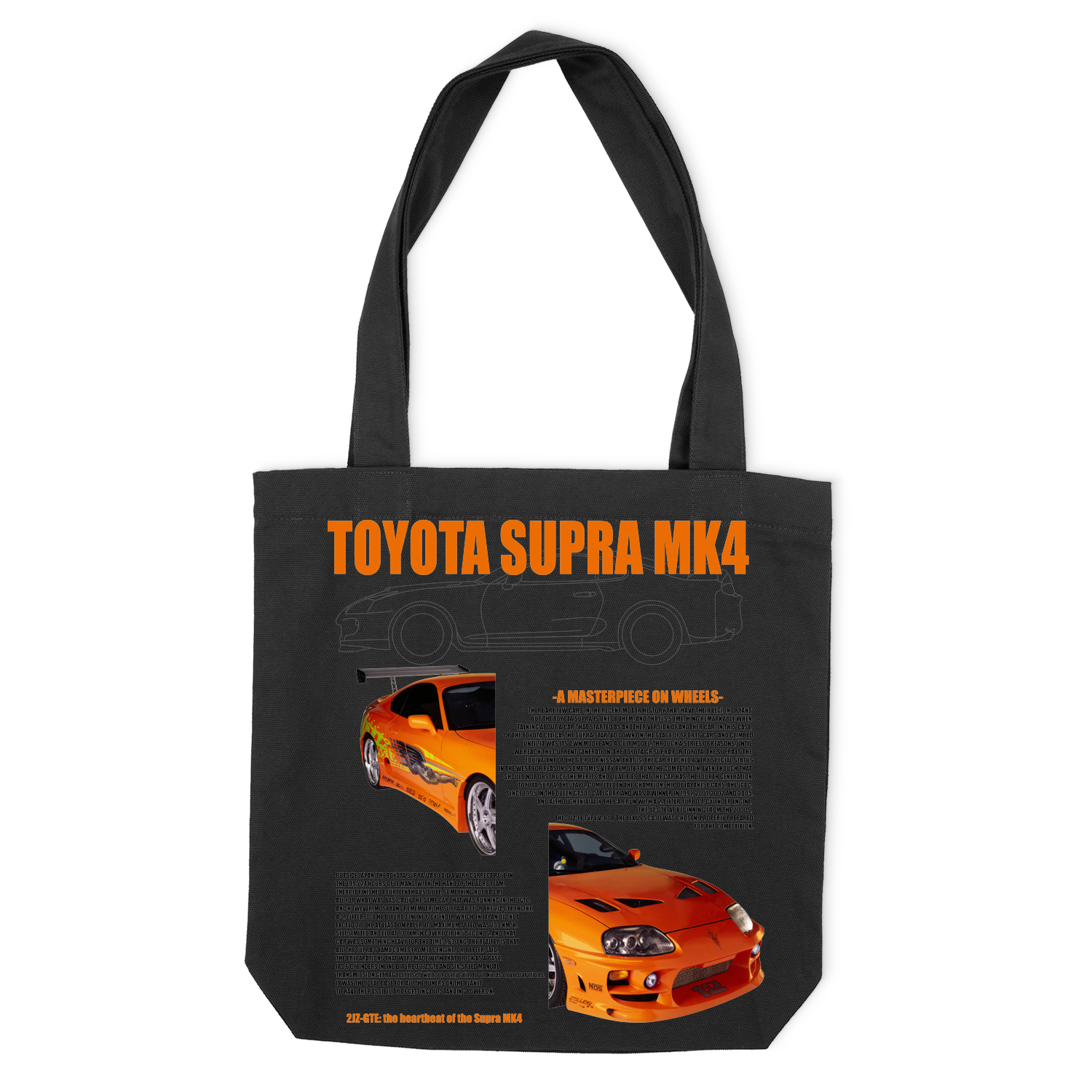 Еко-сумка "Toyota supra MK4"