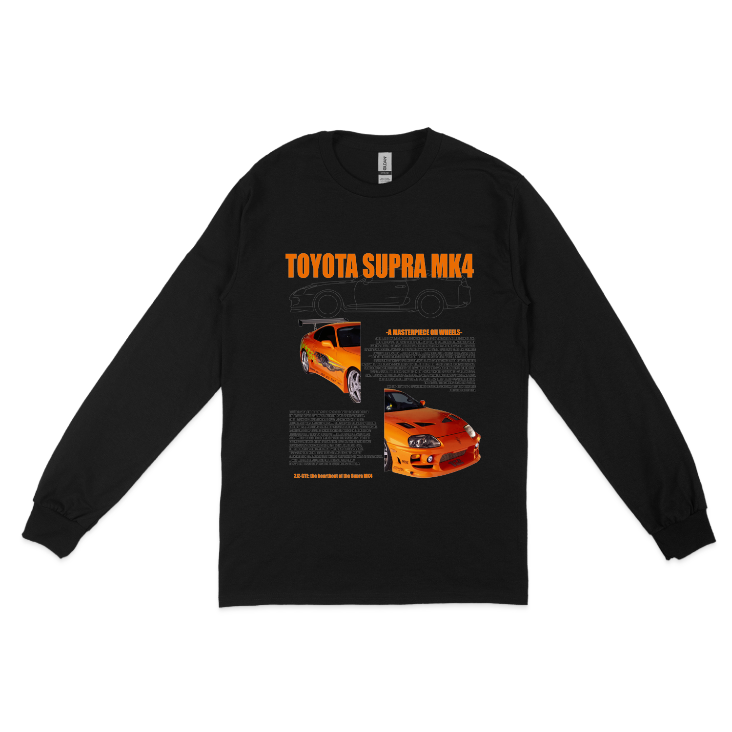 Світшот "Toyota supra MK4"