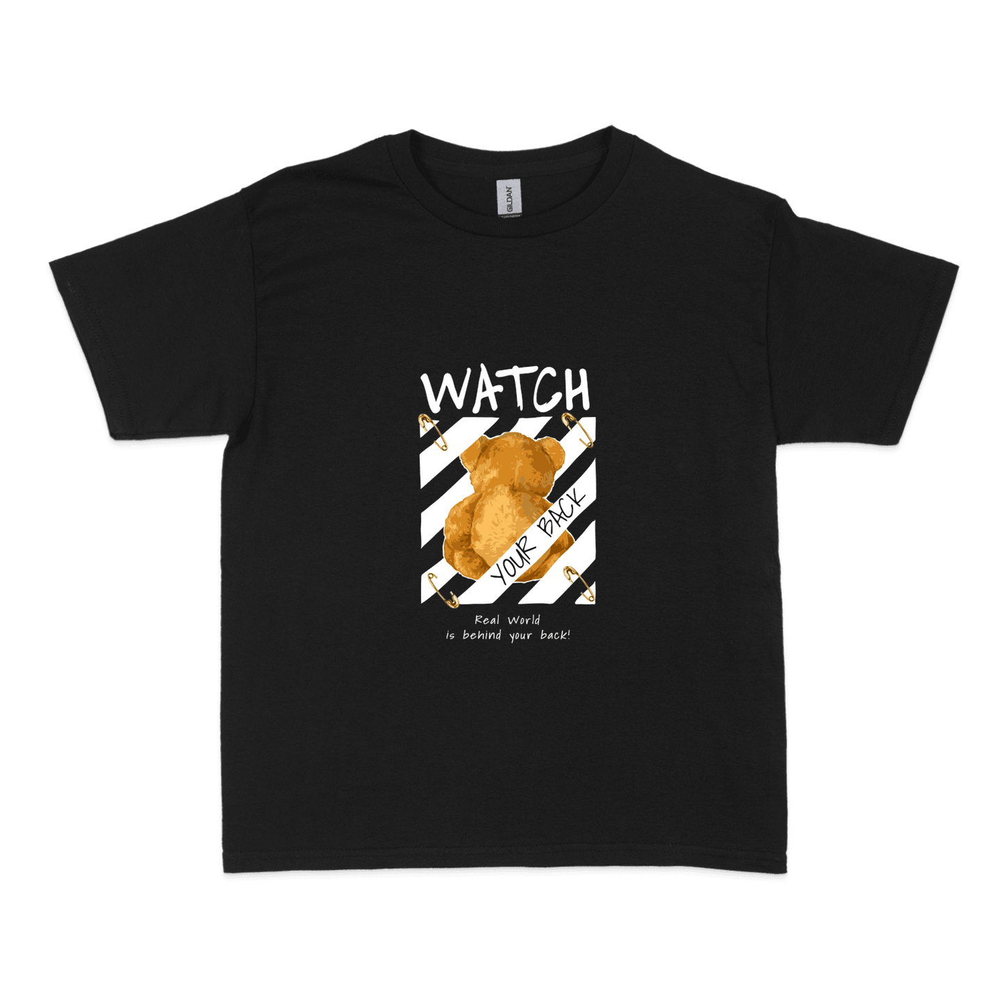 Чоловіча футболка "WATCH YOUR BACK" - Futboss