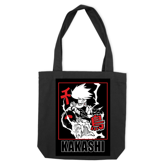 Еко-сумка "Naruto Kakashi Black and White" - Futboss