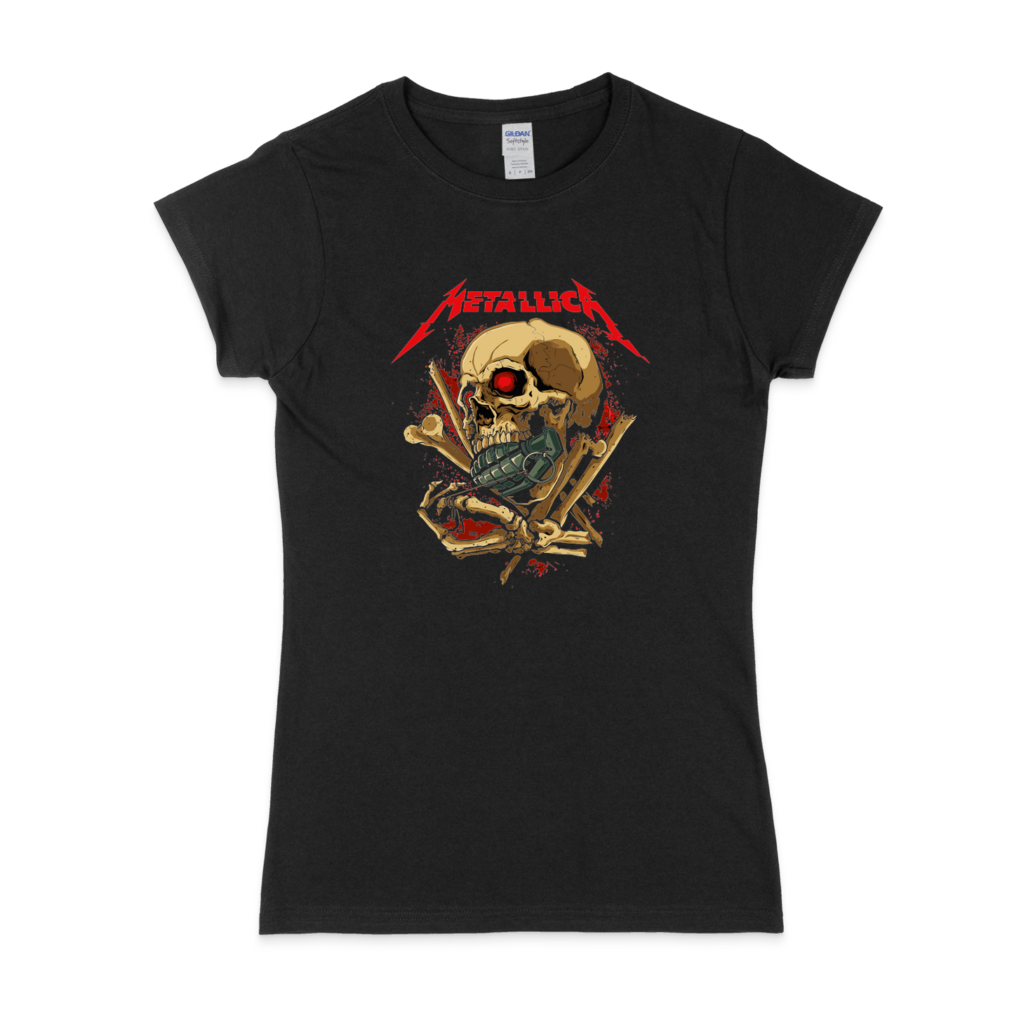 Жіноча футболка "Metallica Skull" - Futboss