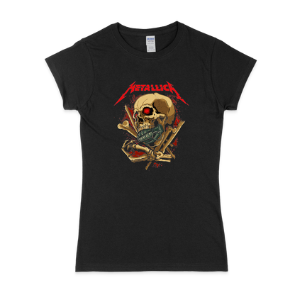 Жіноча футболка "Metallica Skull" - Futboss