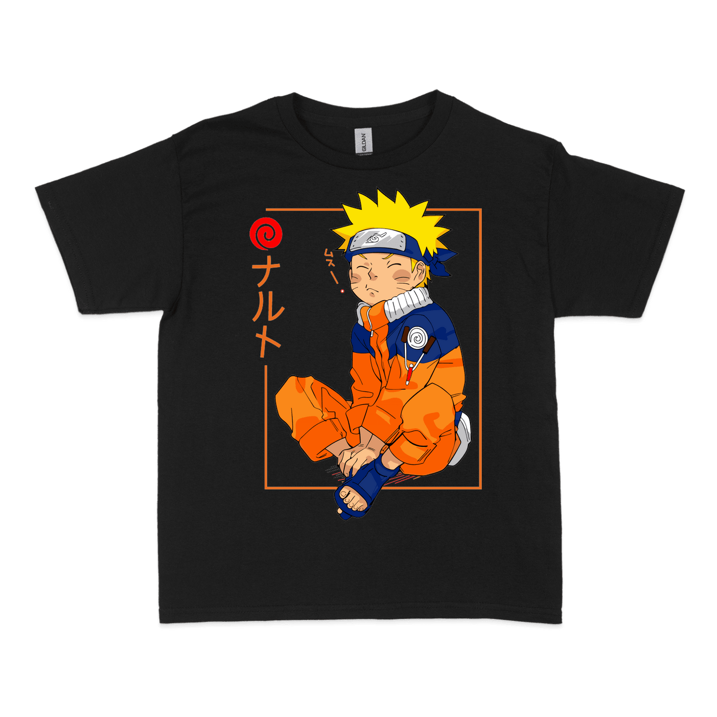 Чоловіча футболка "Naruto: Ниндзя из Конохи" - Futboss