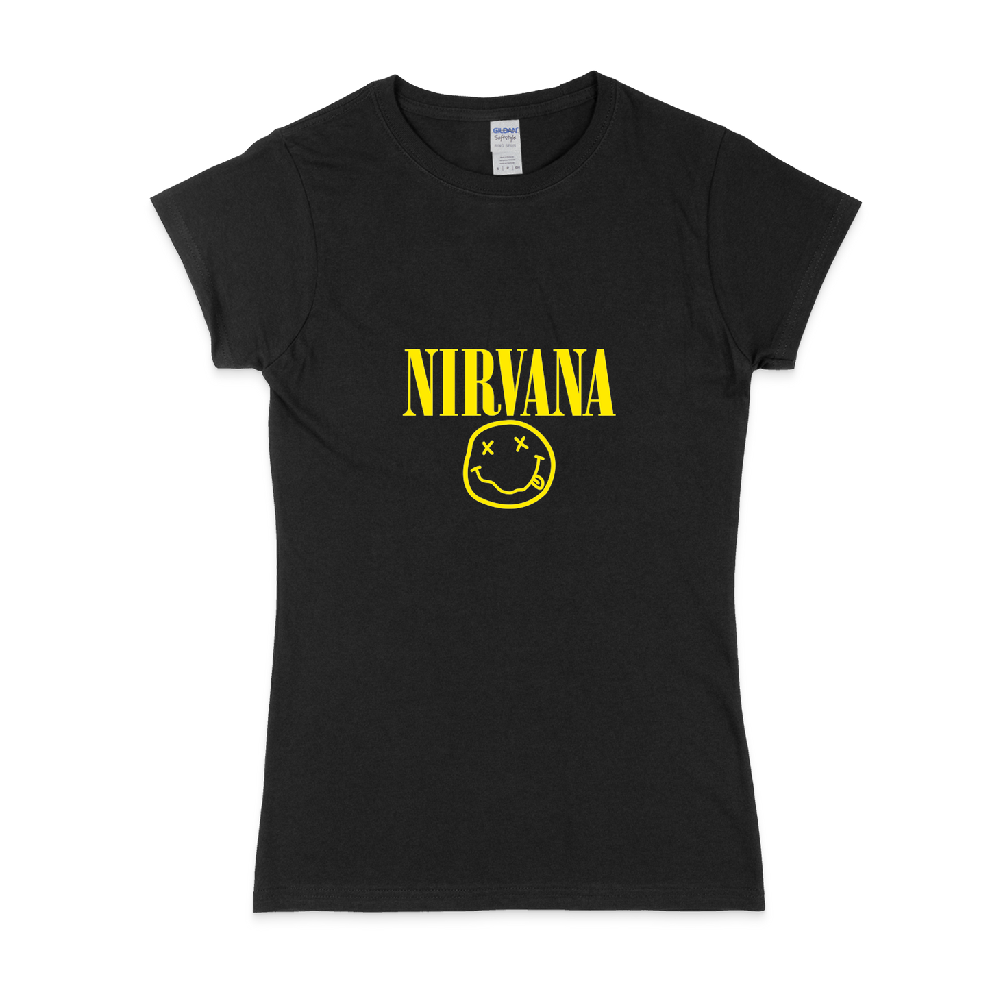 Жіноча футболка "Nirvana Face Art" - Futboss