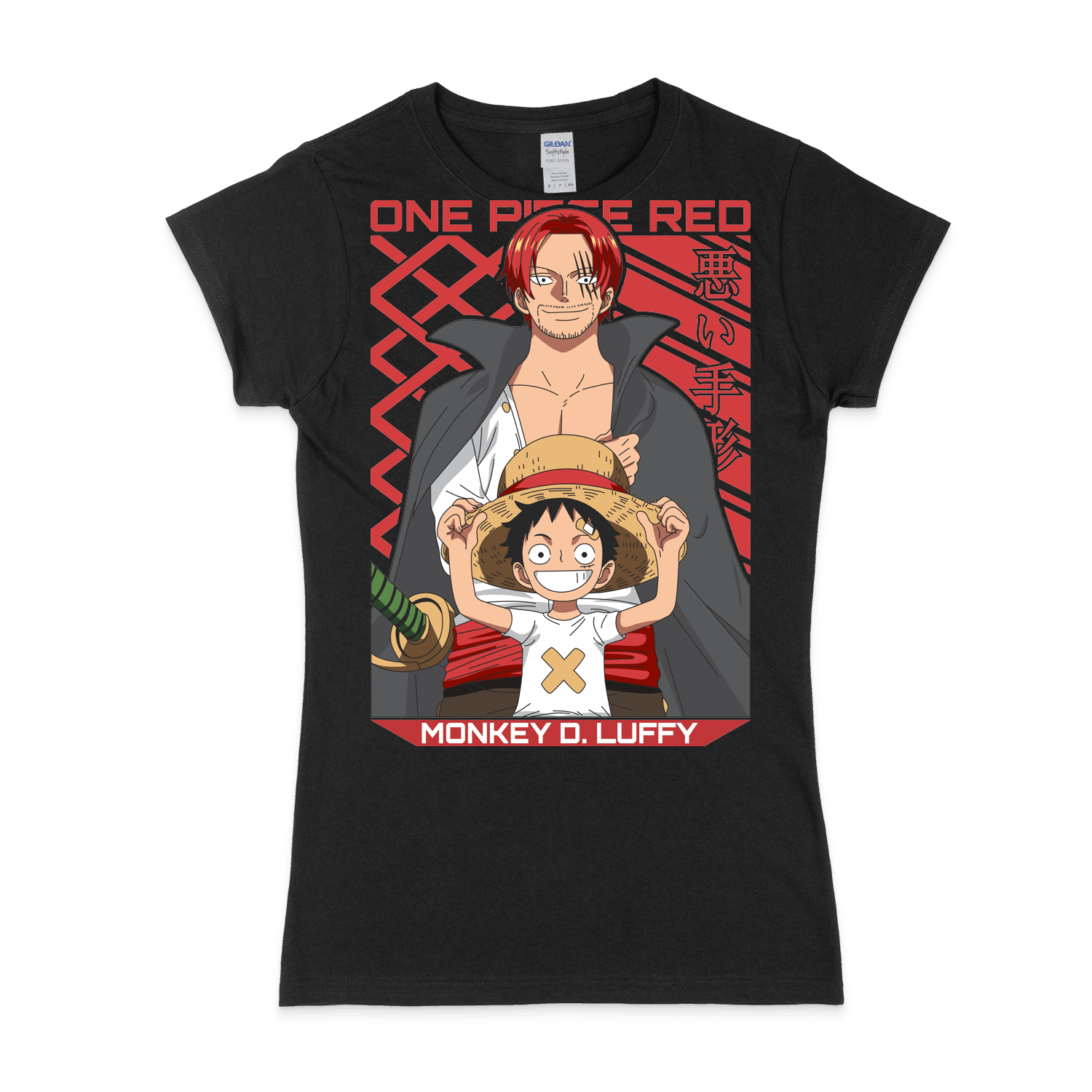 Жіноча футболка "Onepiece Shanks" - Futboss