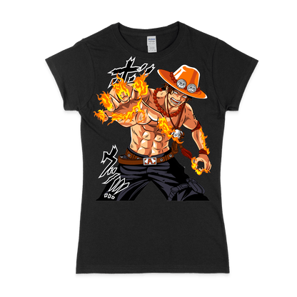 Жіноча футболка "Onepiece Ace" - Futboss