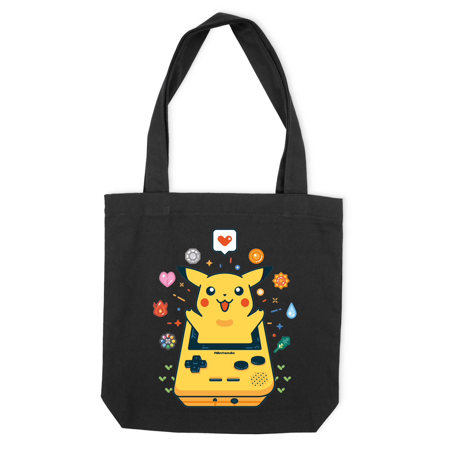 Еко-сумка "Pokemon Pickachu and Game Boy" - Futboss