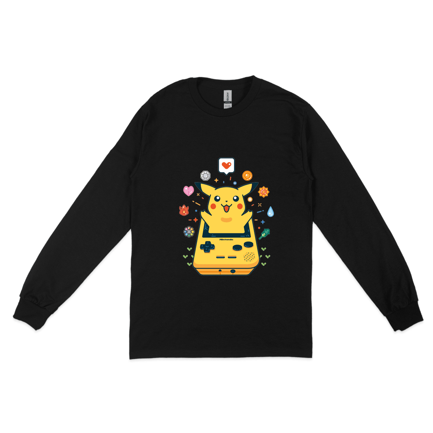 Світшот "Pokemon Pickachu and Game Boy" - Futboss