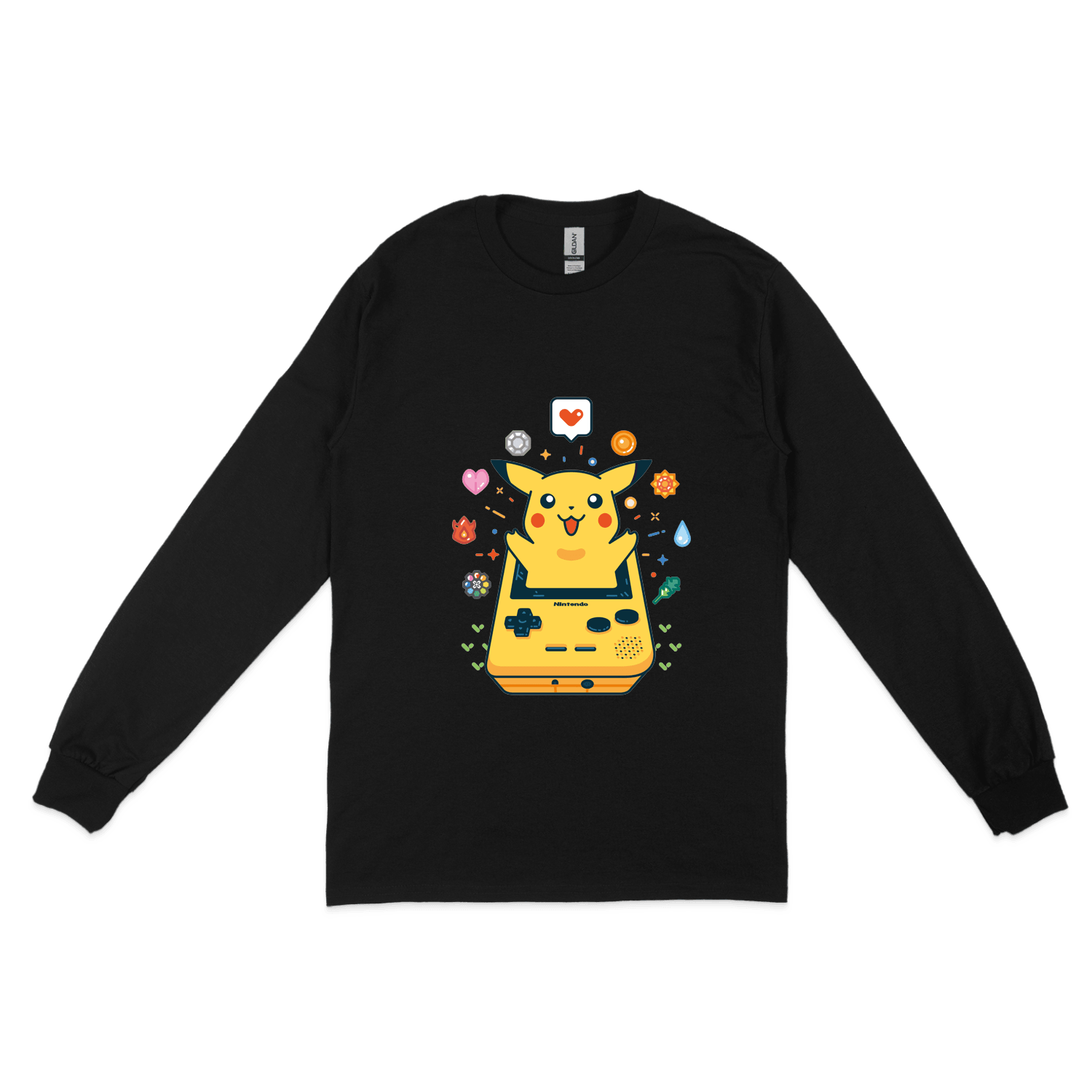 Світшот "Pokemon Pickachu and Game Boy" - Futboss