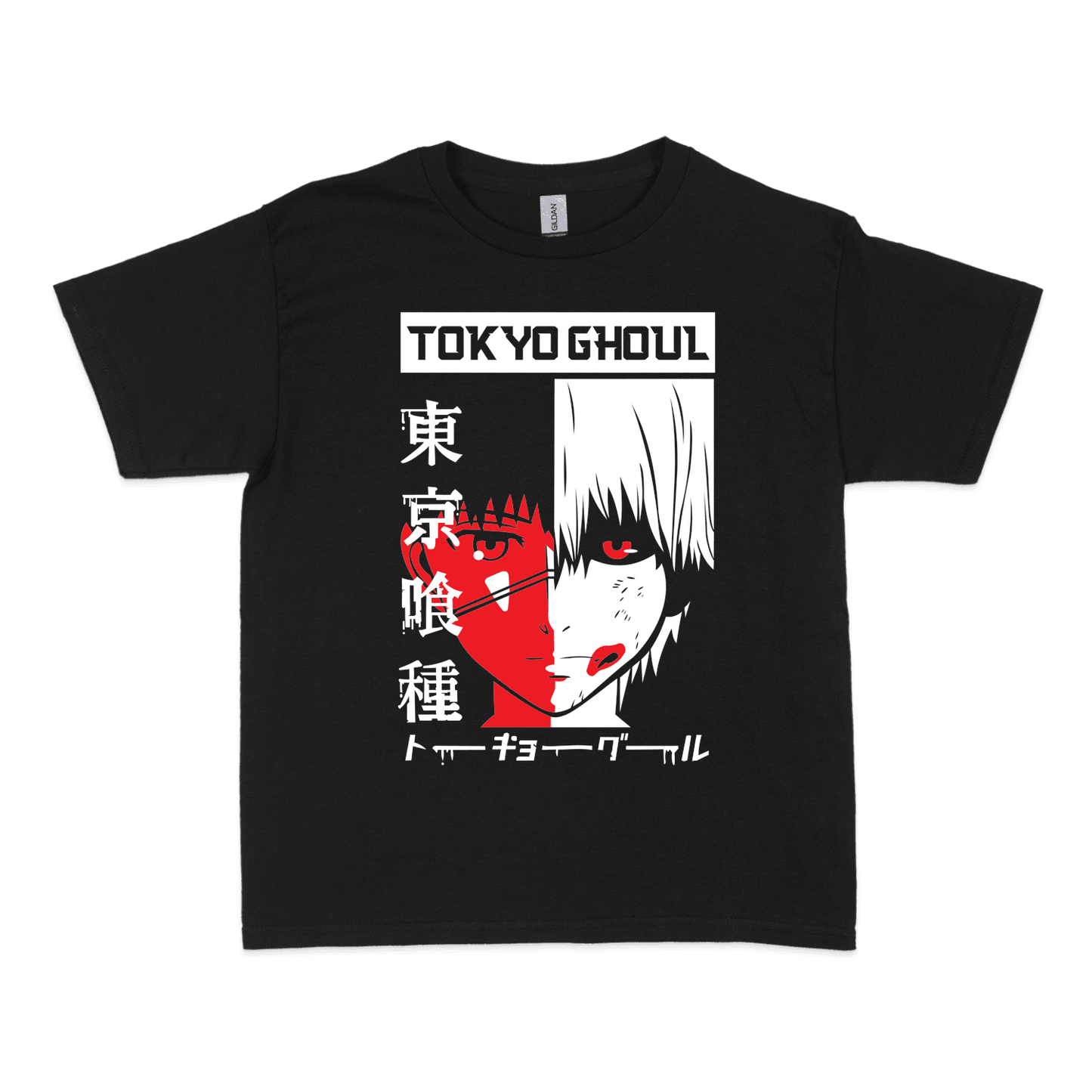 Чоловіча футболка "Tokyo Ghoul Полугуль" - Futboss