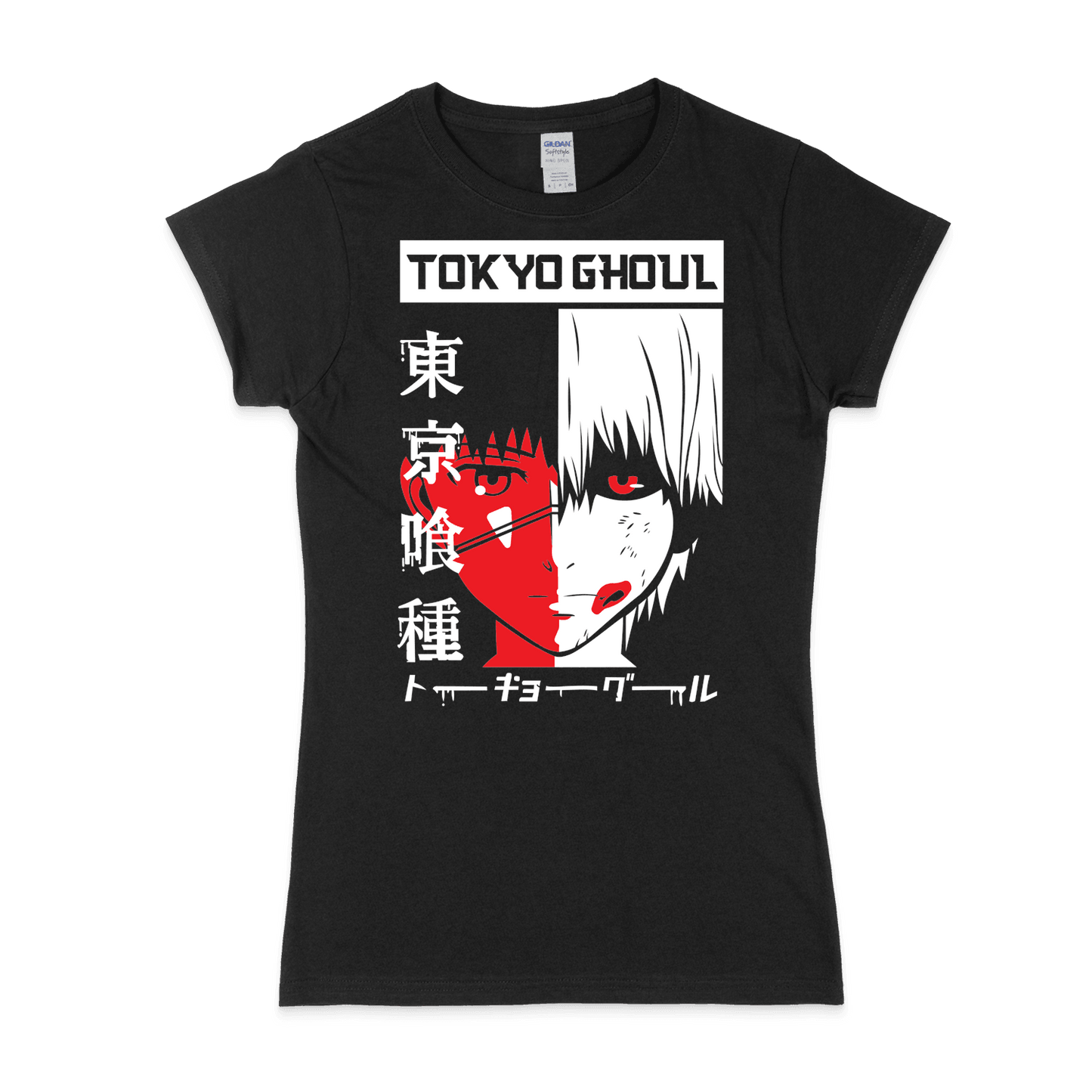 Жіноча футболка "Tokyo Ghoul Полугуль" - Futboss