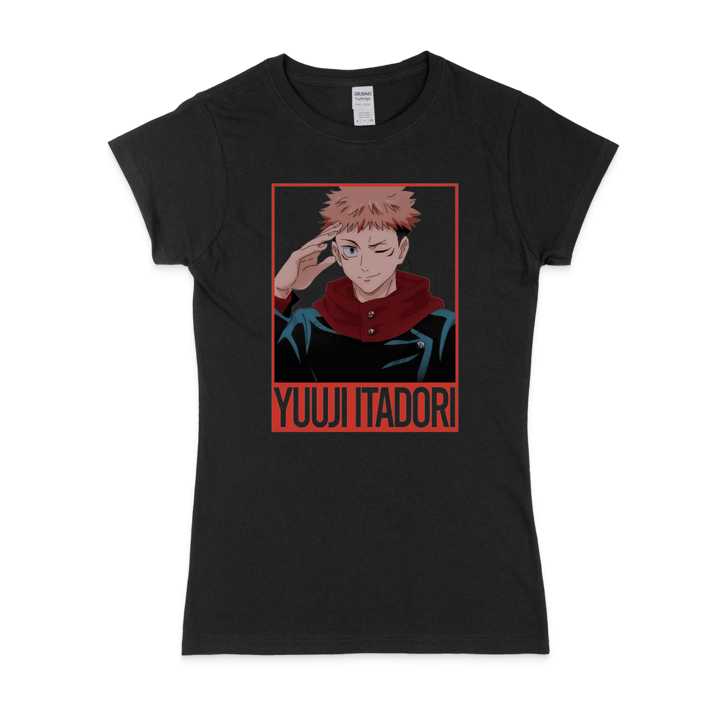 Жіноча футболка "Jujutsu Kaisen Юджі Ітадорі: Двійник Сили" - Futboss