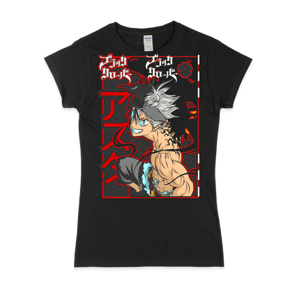 Жіноча футболка "Black Clover asta" - Futboss