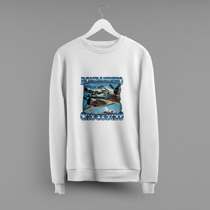 Світшот "bombardino crocodilo"