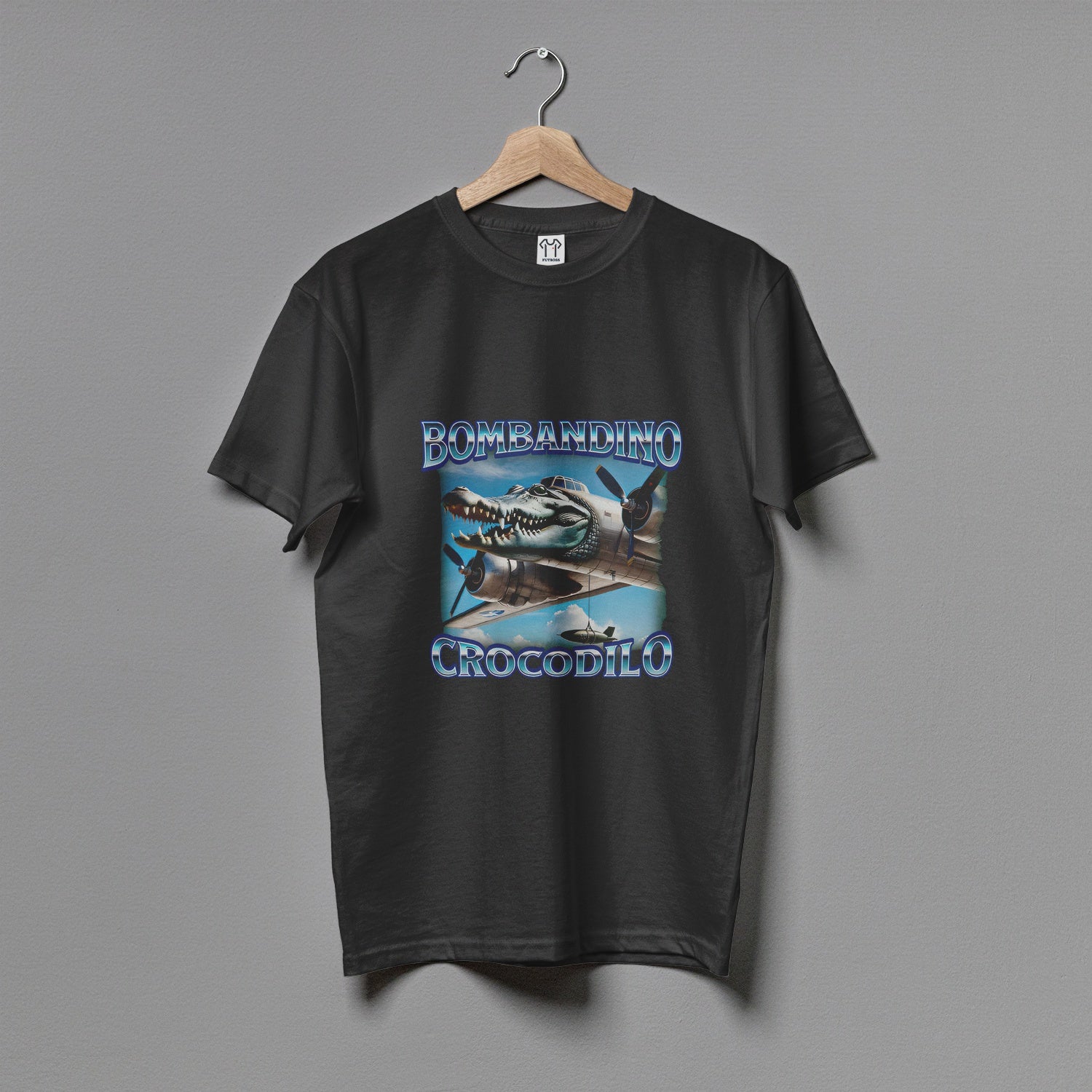 Чоловіча футболка "bombardino crocodilo"