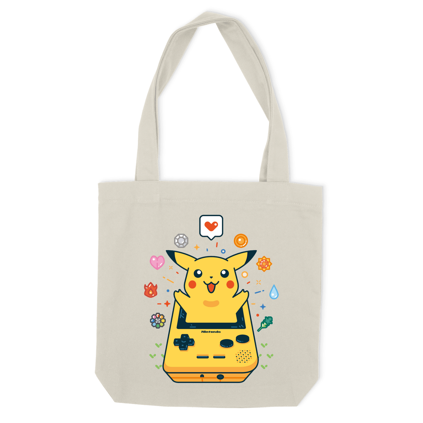 Еко-сумка "Pokemon Pickachu and Game Boy" - Futboss