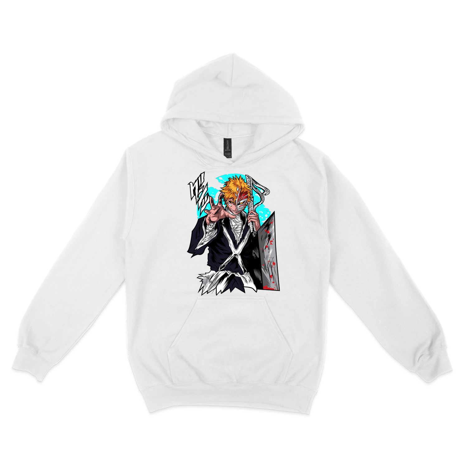 Толстовка (худі) "Bleach Kurosaki Ichigo" - Futboss