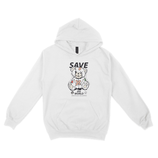 Толстовка (худі) "SAVE THE WORLD" - Futboss