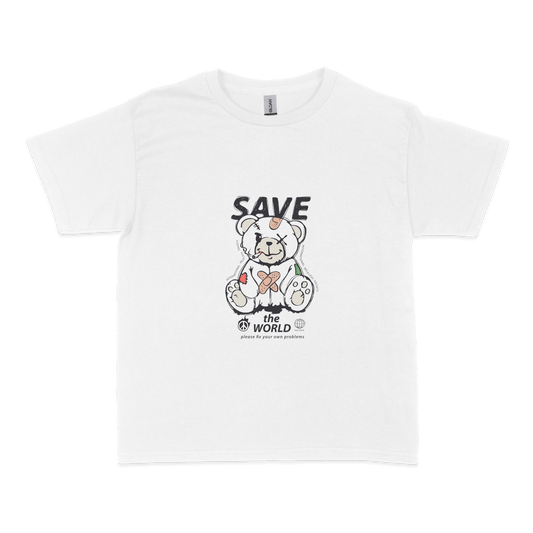 Чоловіча футболка "SAVE THE WORLD" - Futboss