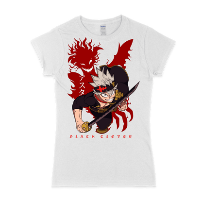 Жіноча футболка "Black Clover asta 2" - Futboss