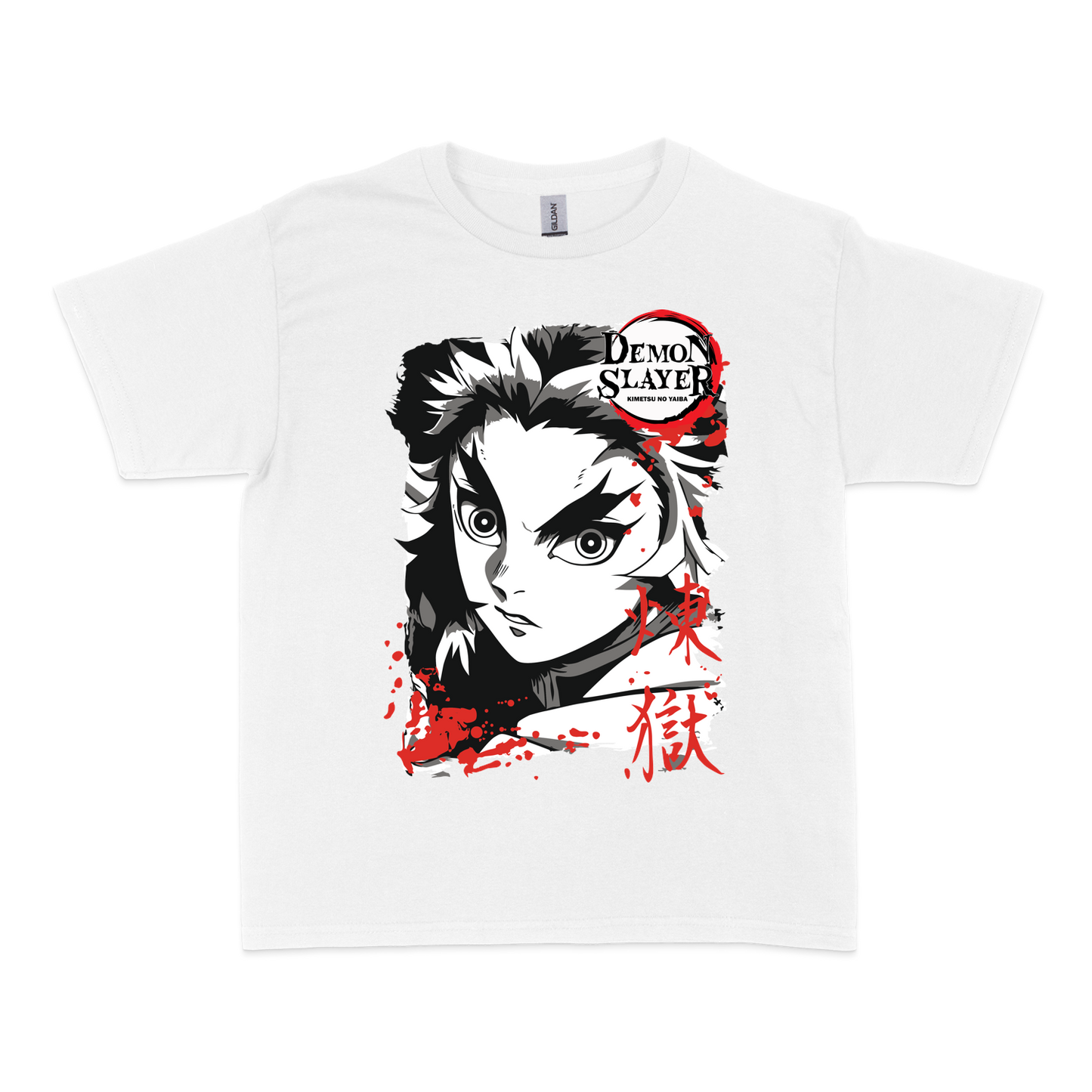 Чоловіча футболка "Demon Slayer: Kimetsu no Yaiba tandjiro kamado" - Futboss