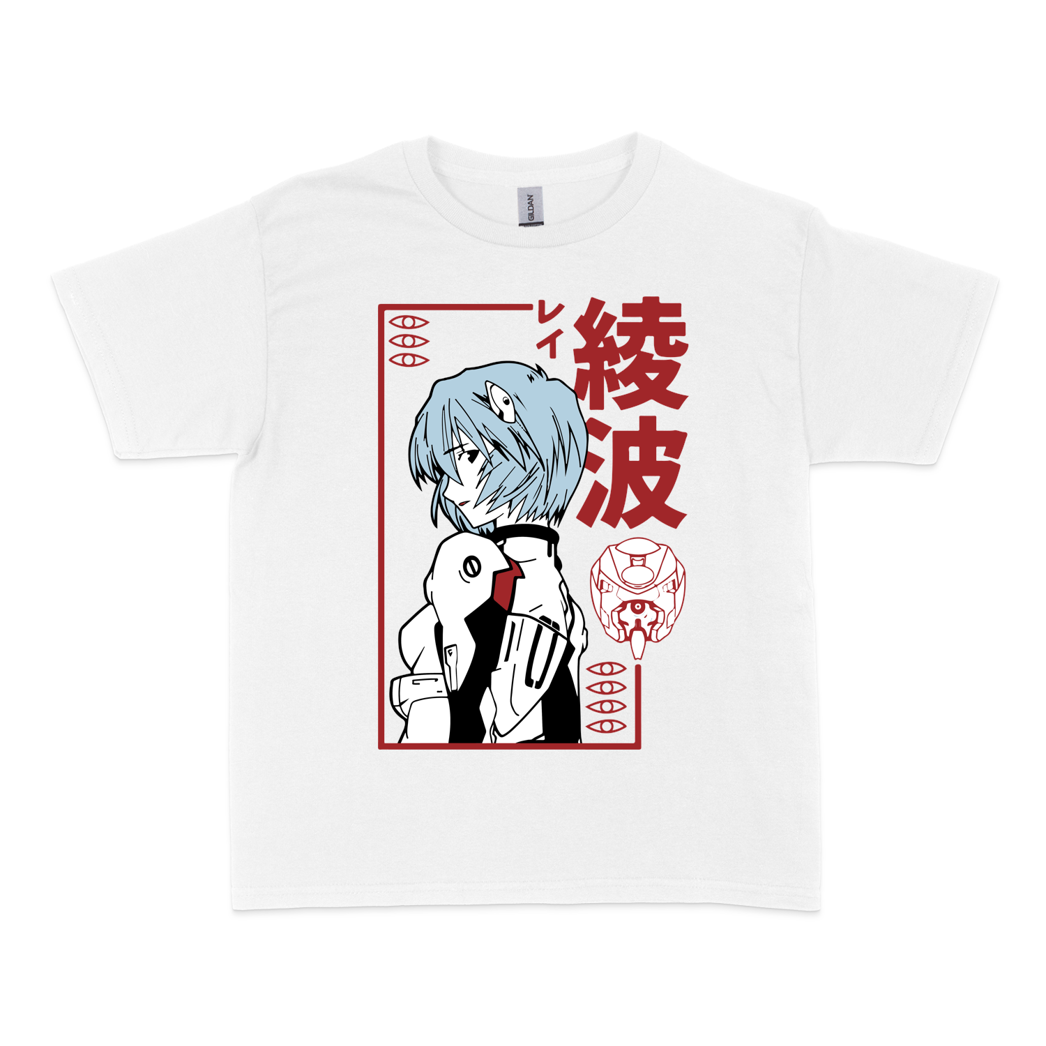 Чоловіча футболка "Neon Genesis Evangelion Rei Ayanami"