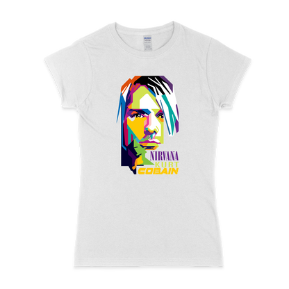 Жіноча футболка "Nirvana Kurt Cobain" - Futboss