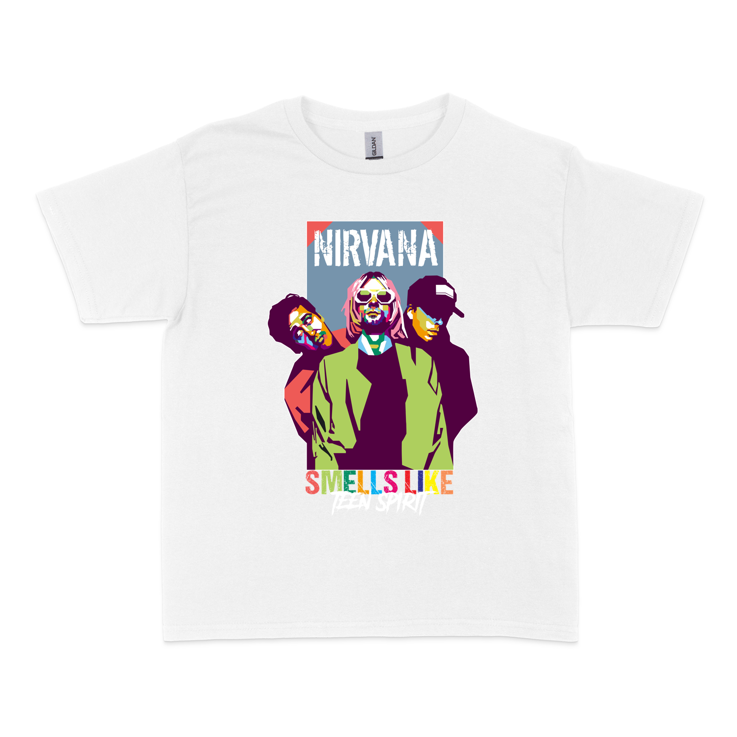 Чоловіча футболка "Nirvana smells Like Teen Spirit" - Futboss