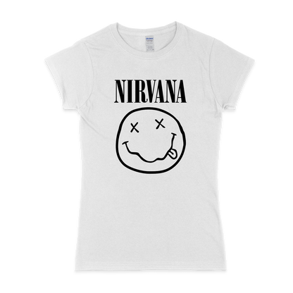 Жіноча футболка "Nirvana Logo Album" - Futboss