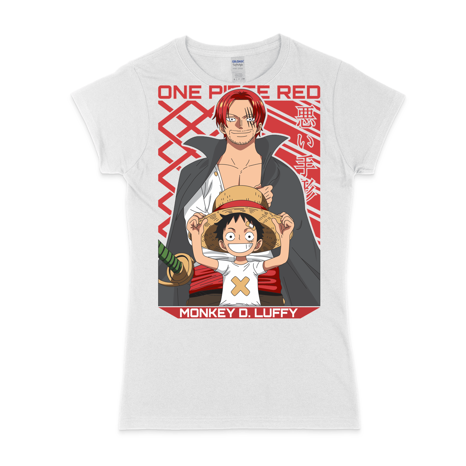 Жіноча футболка "Onepiece Shanks" - Futboss