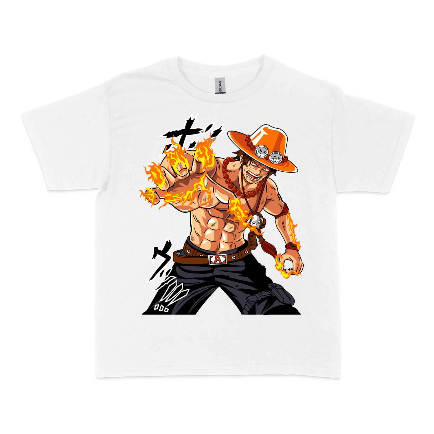 Чоловіча футболка "Onepiece Ace" - Futboss