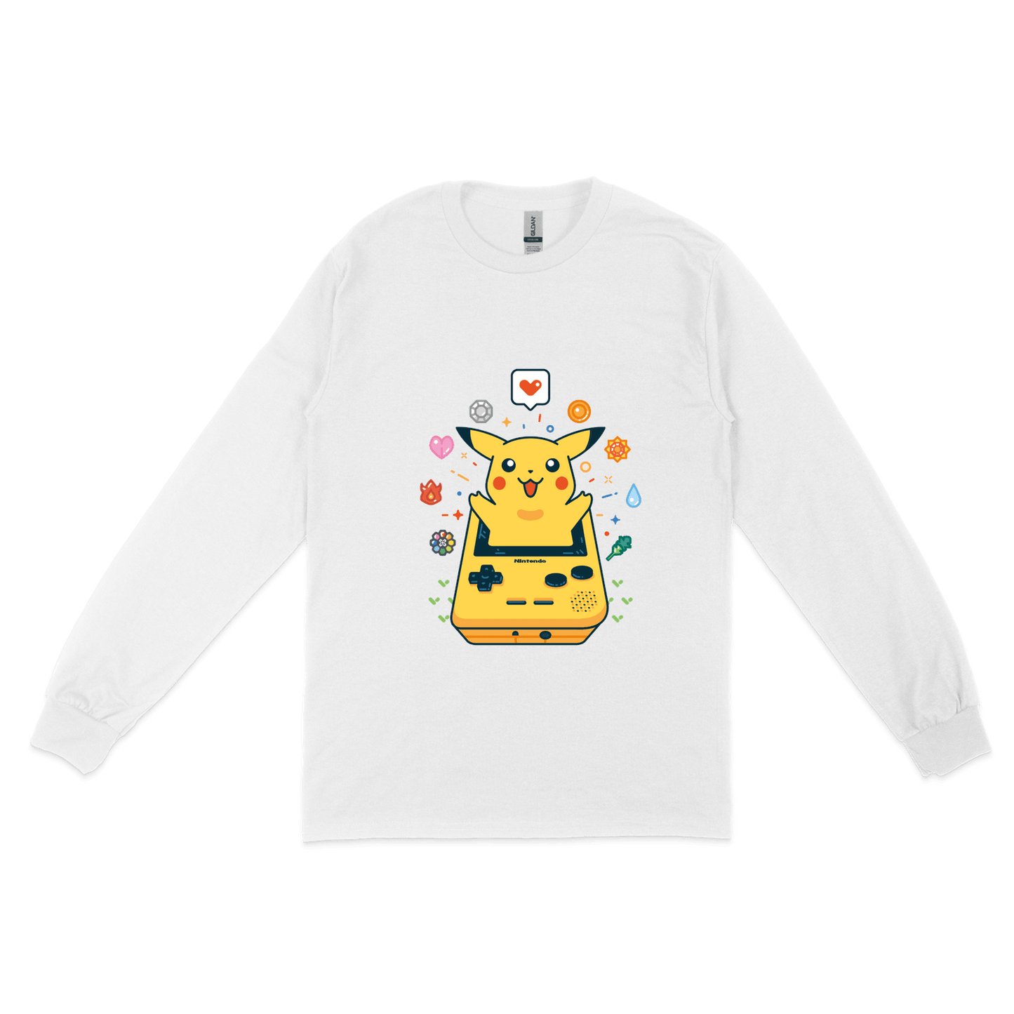 Світшот "Pokemon Pickachu and Game Boy" - Futboss