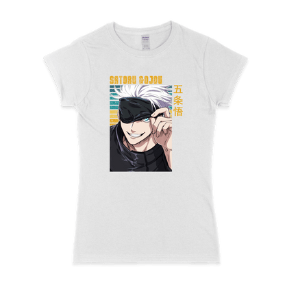 Жіноча футболка "Jujutsu Kaisen Satoru" - Futboss