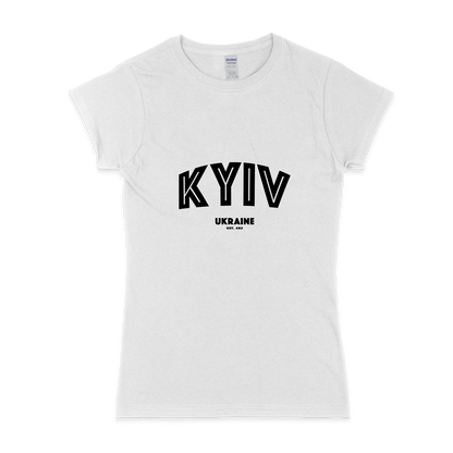 Жіноча футболка "Kyiv" - Futboss